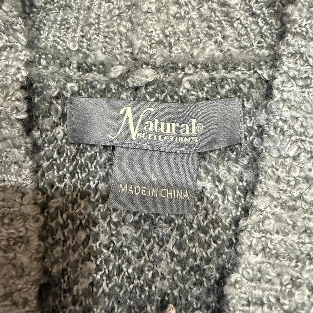 NWT Natural Reflections camo print cozy cardigan - Picture 4 of 6